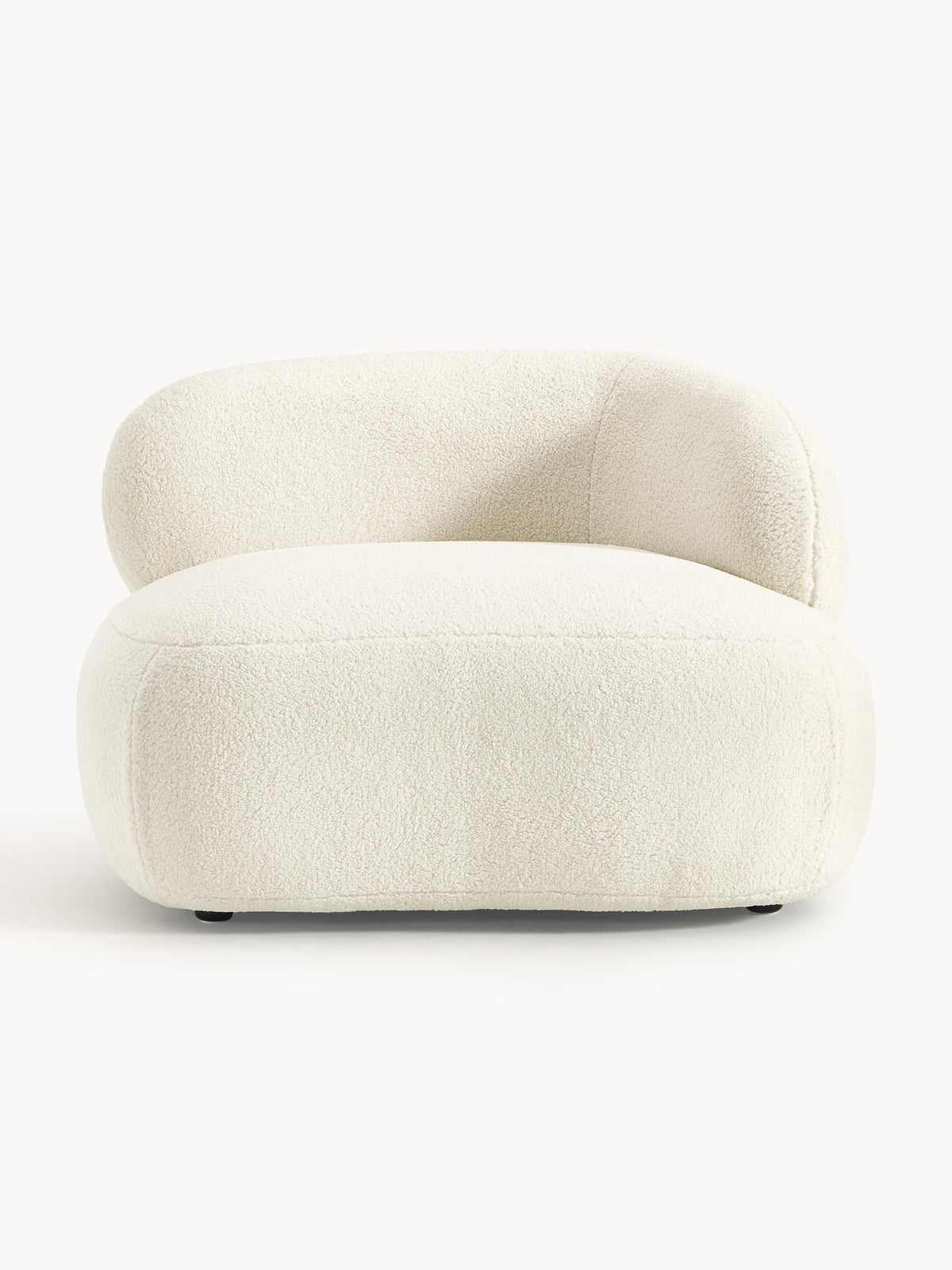 Simpales Alba Lounge Chair (Teddy Fur)