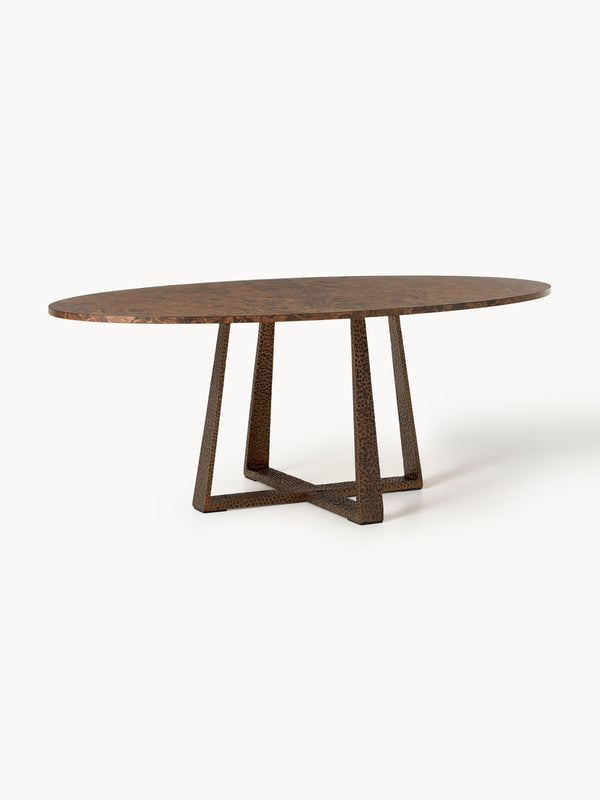 Simpales Amella Dining Table, Oval Shape, in Various Sizes