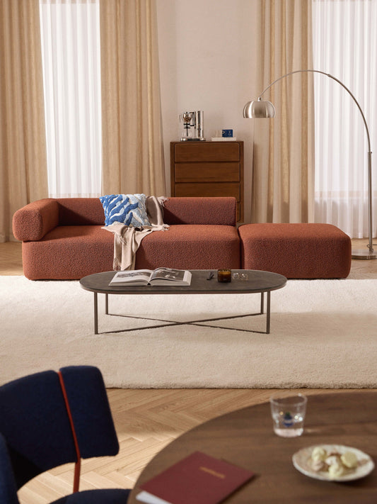 Simpales Anton Bouclé Ottoman, Modular