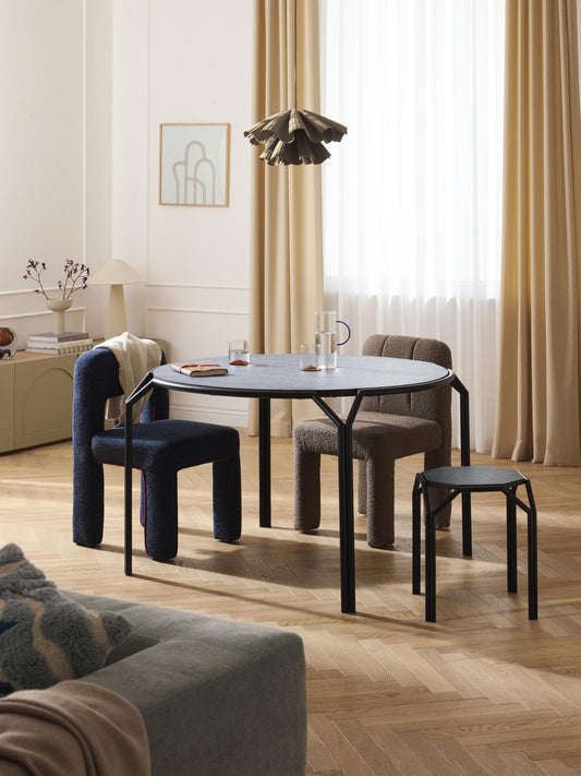 Simpales Danilo Dining Table, Round Shape, Ø 120 cm