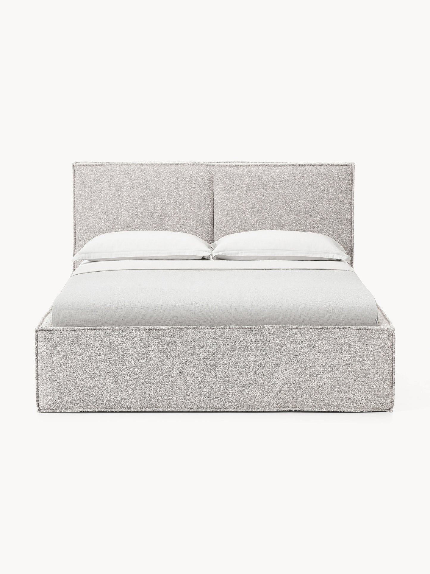 Simpales Dream Bed, Upholstered in Bouclé