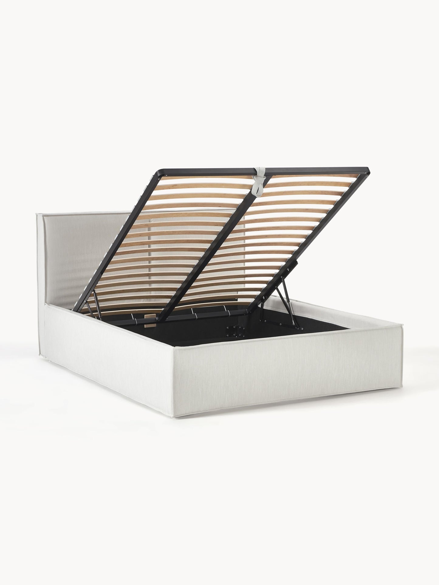 Simpales Dream Bed with Storage, Upholstered
