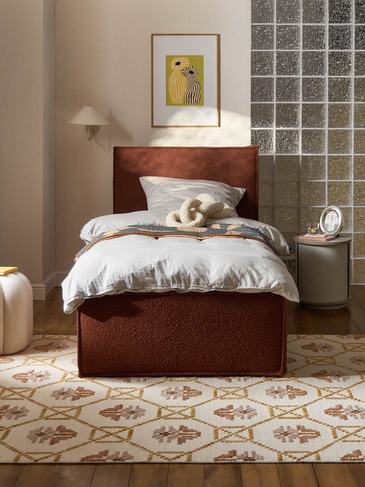 Simpales Dream Bouclé Bed, Single