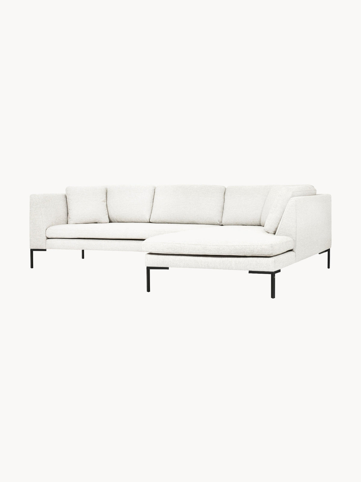 Simpales Emma Corner Sofa (Metal Legs)