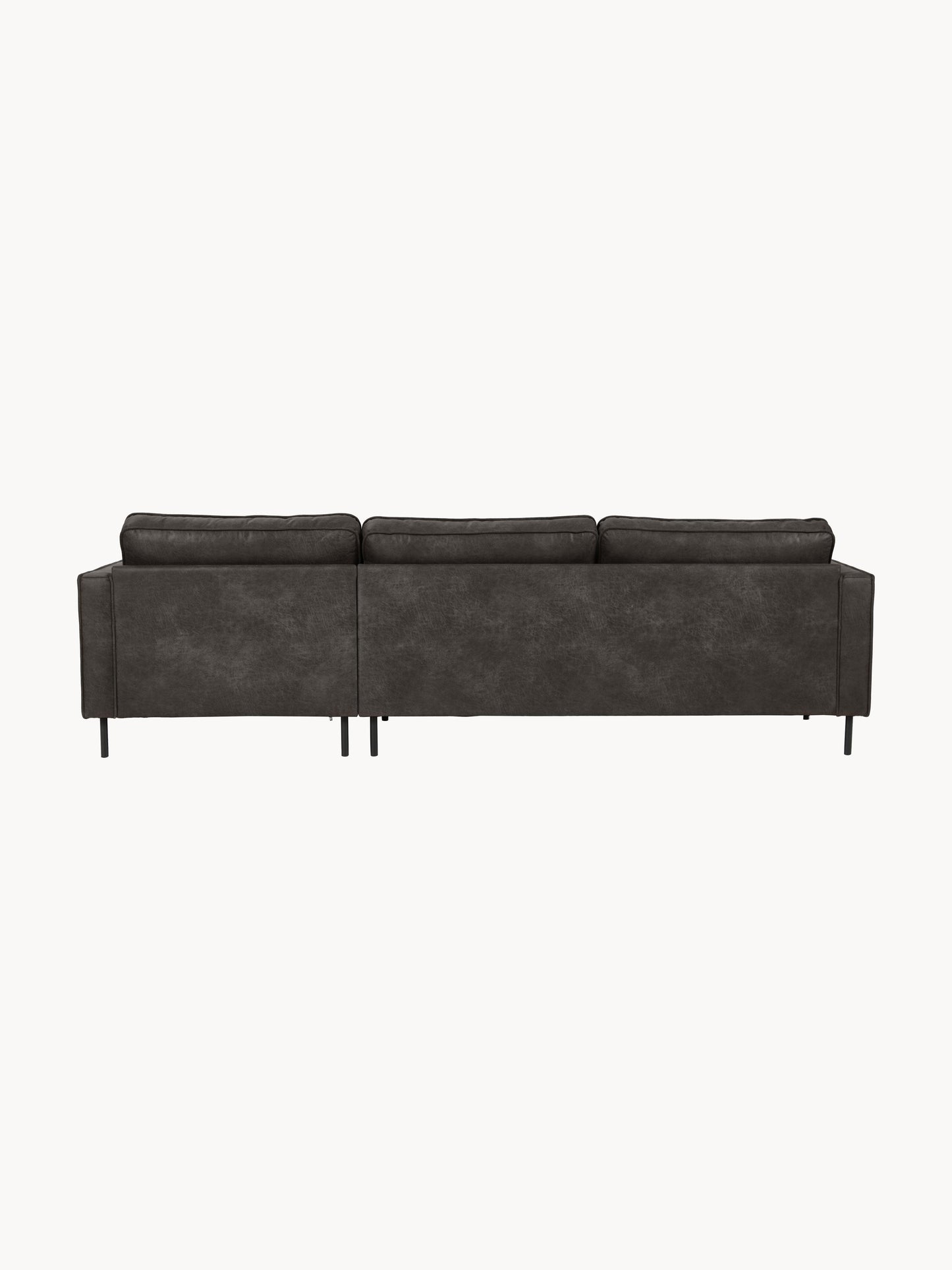 Simpales Hunter Corner Sofa in Leather, 3-Seater