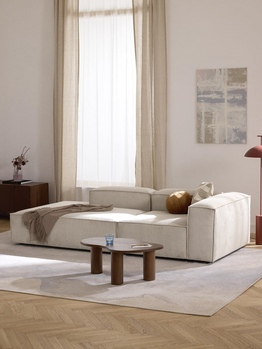 Simpales Lennon Corduroy Ottoman, Modular