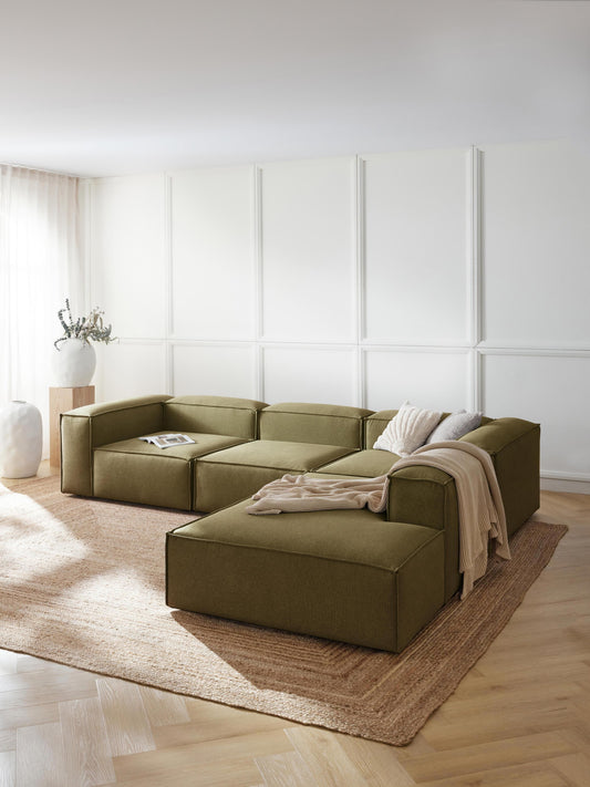 Simpales Lennon Modular Corner Sofa, XL, 4-Seater