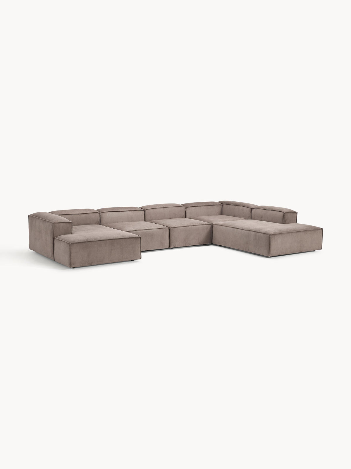 Simpales Lennon XL Modular Sofa, Corduroy