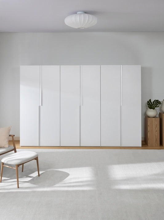 Simpales Leon Modular Wardrobe, Hinged-Door, 300 cm Wide, in Various Sizes