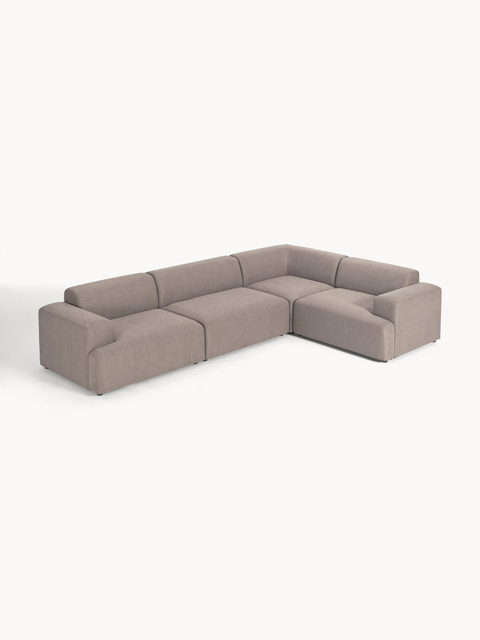 Simpales Melva Corner Sofa, Large, 4-Seater