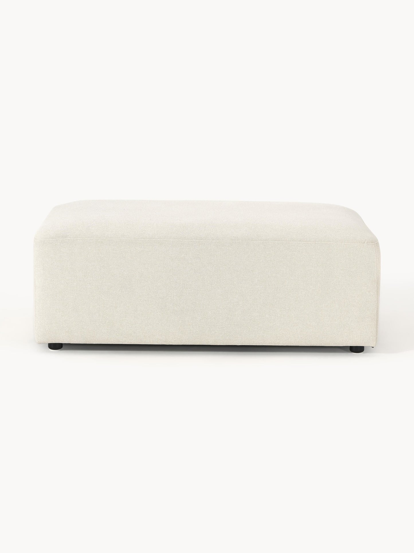 Simpales Melva Ottoman in XL, W 116 x D 72 cm