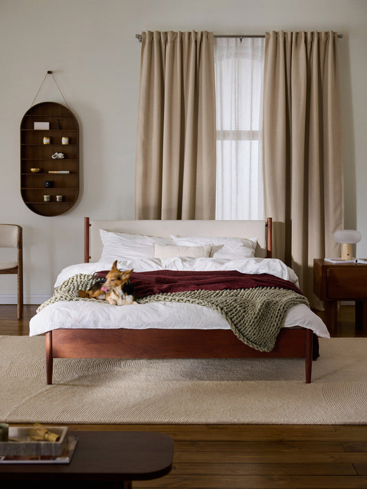 Simpales Paul Bed, Mango Wood