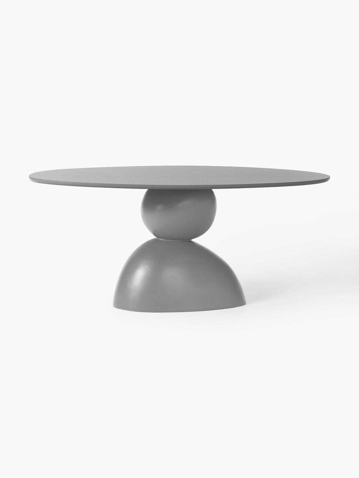 Simpales Sahrain Dining Table with Organic Design, Oval, 180 x 90 cm