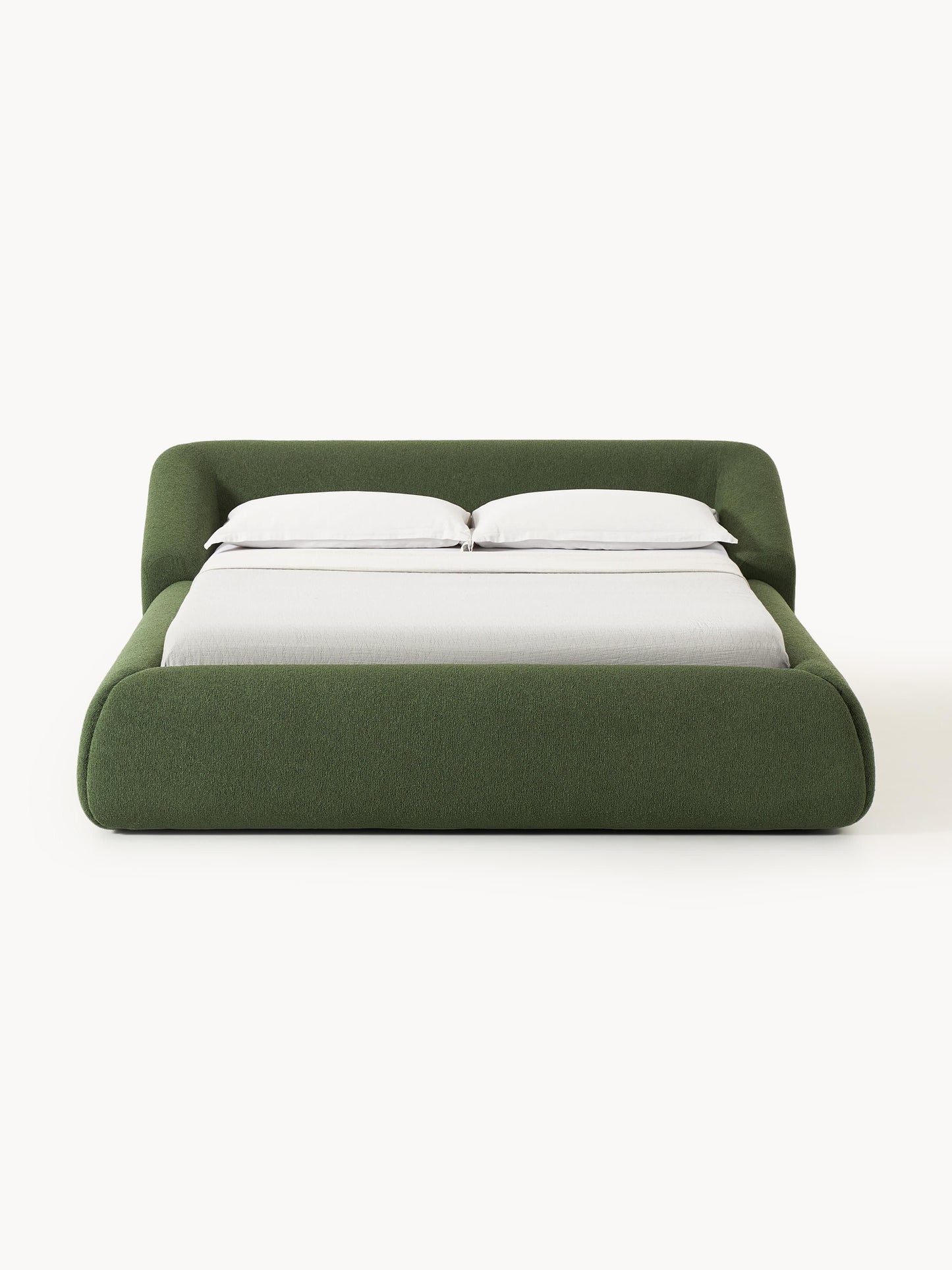 Simpales Sofia Bed, Upholstered in Bouclé