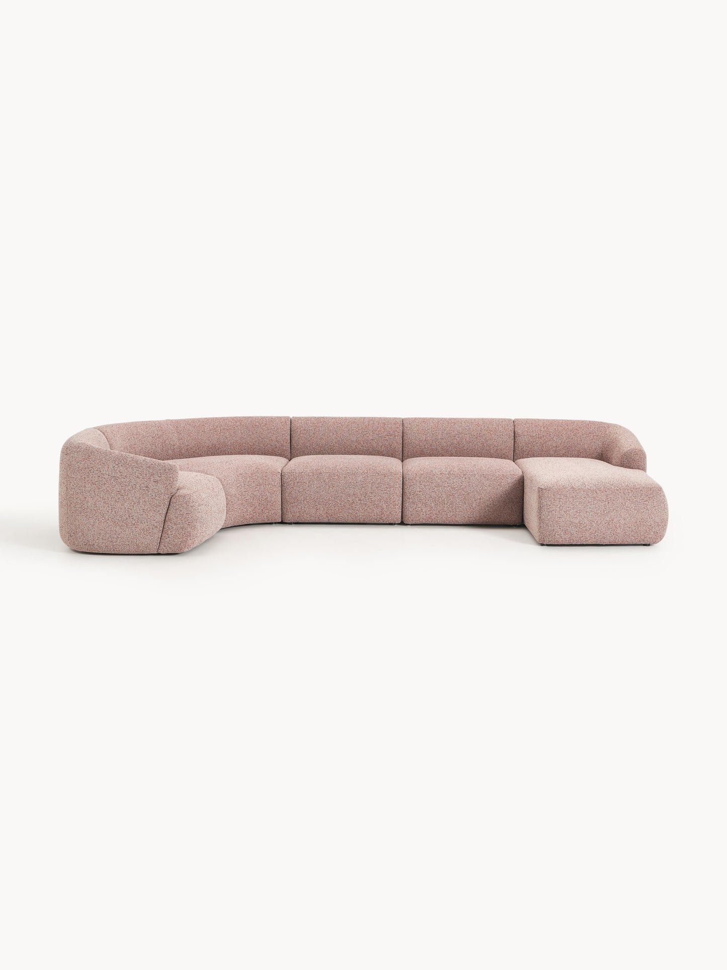 Simpales Sofia Bouclé XL Sofa, Modular