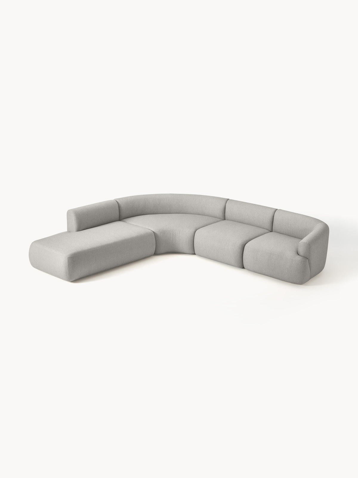 Simpales Sofia Corner Sofa, Modular, 4-Seater