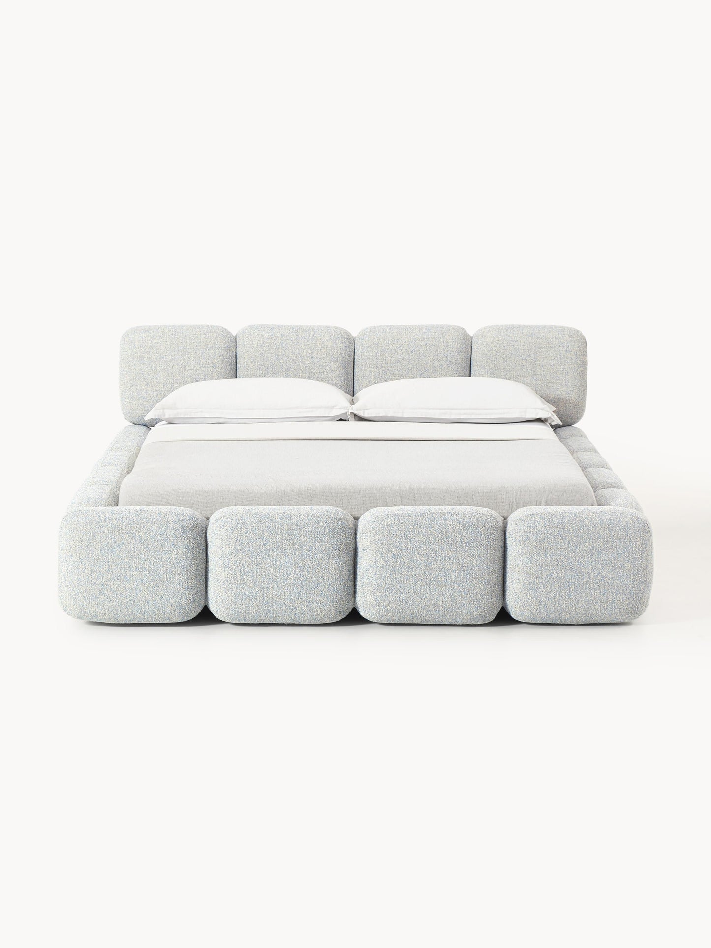 Simpales Tayla Upholstered Bed, Bouclé