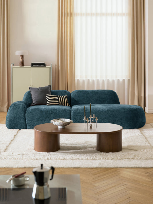 Simpales Wolke Chaise (Teddy Bouclé)