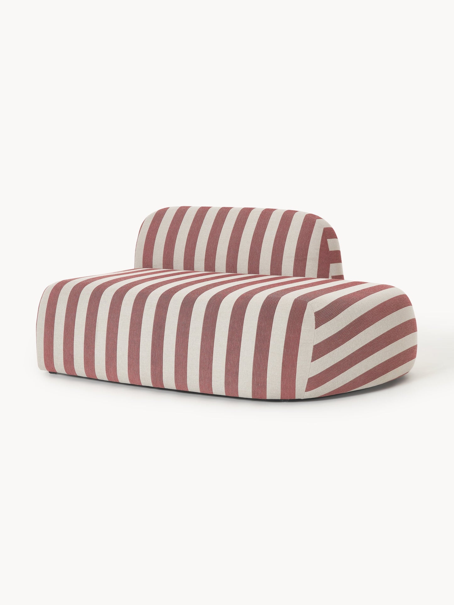 Simpales Wolke Striped Chaise Section