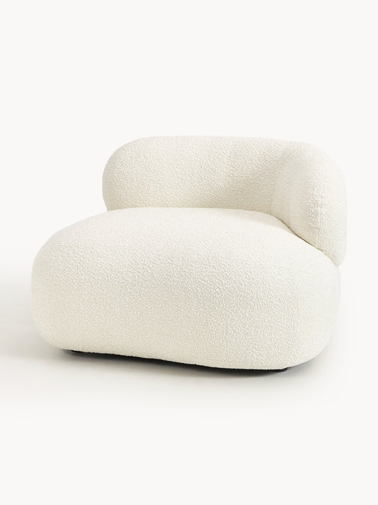 Simpales Alba Lounge Chair (Bouclé)