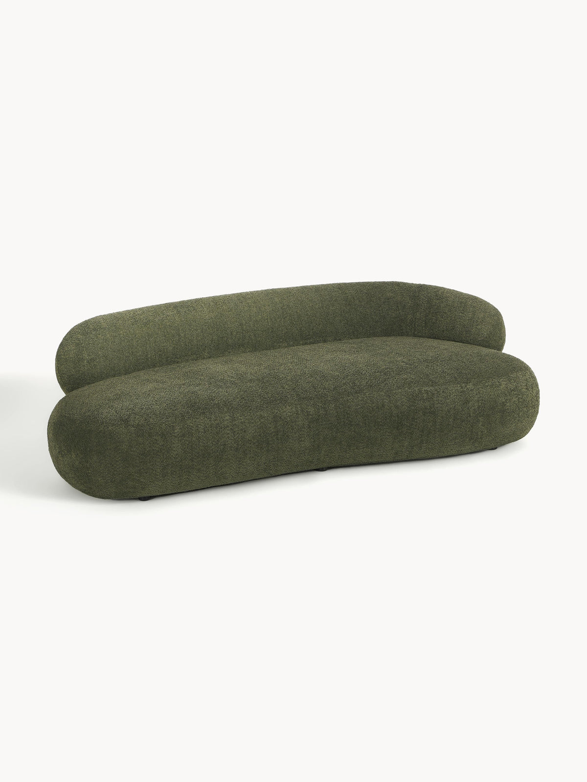 Simpales Alba Sofa in Teddy Bouclé, 3-Seater