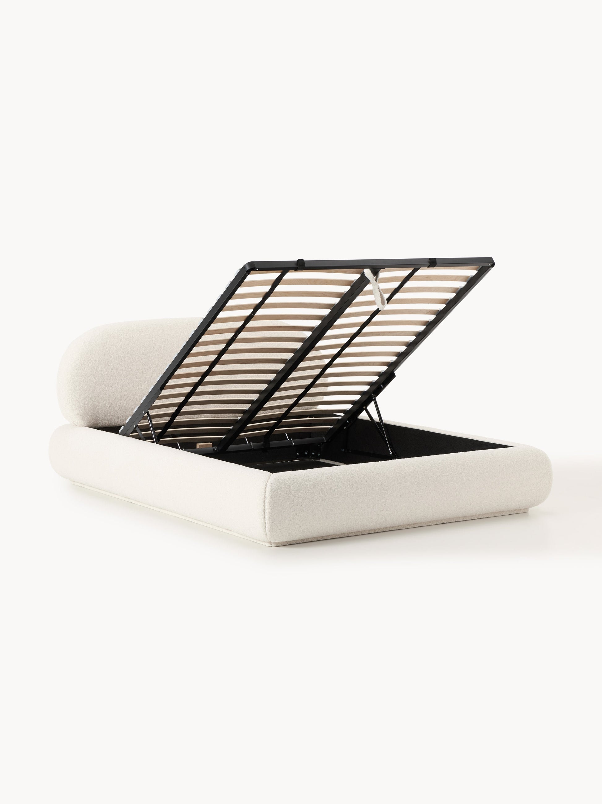 Simpales Alba Teddy Bed with Storage, Upholstered