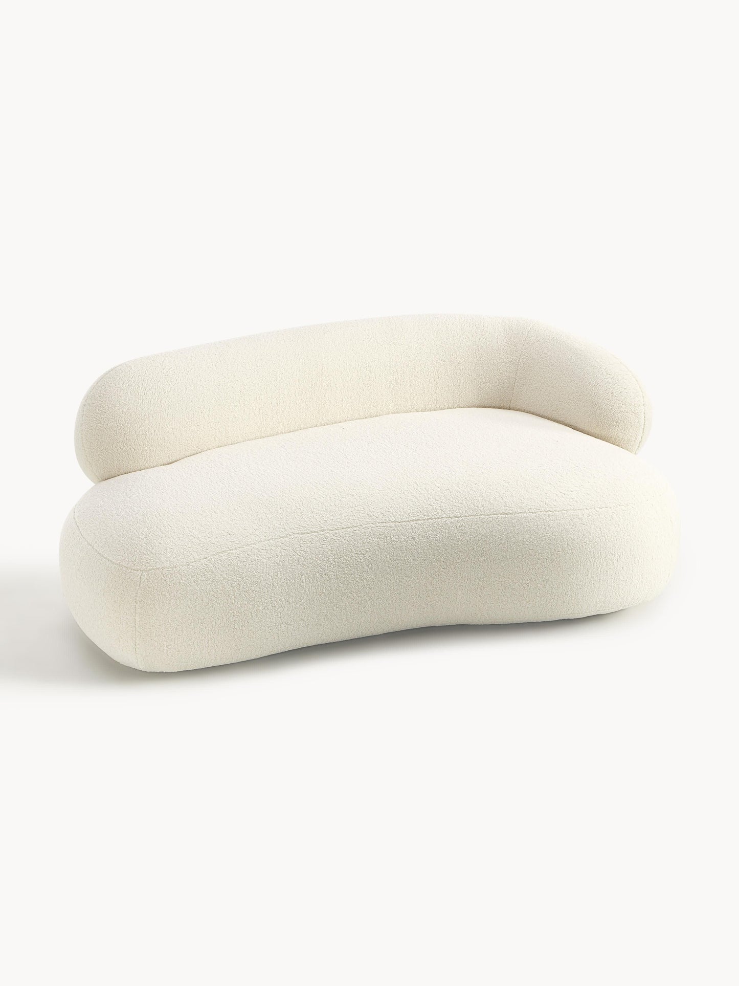 Simpales Alba Teddy Sofa, 2-Seater