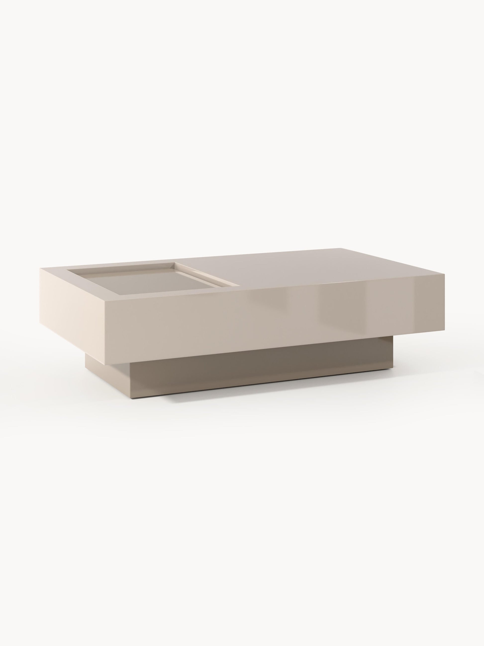 Simpales Alessa Storage Coffee Table, W 120 cm