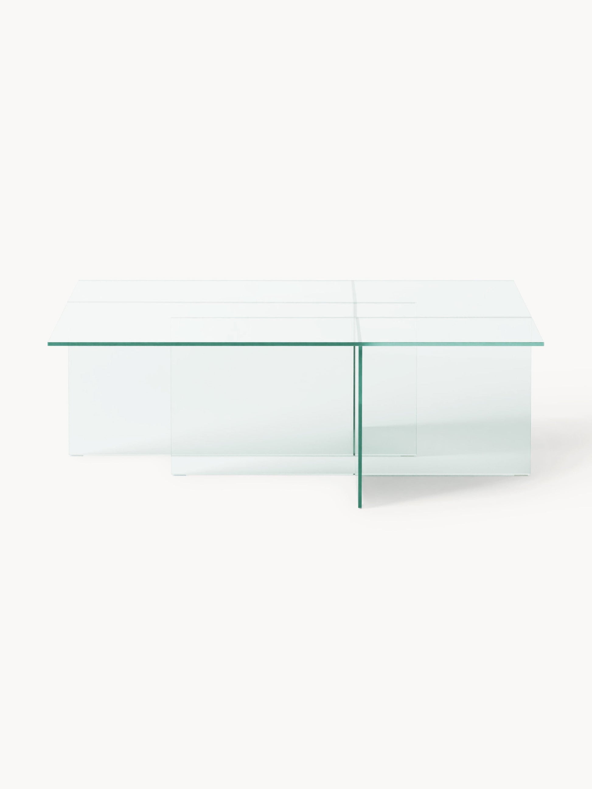 Simpales Anouk Coffee Table, W 102 cm, in Glass