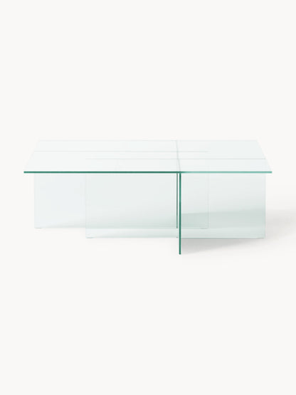 Simpales Anouk Coffee Table, W 102 cm, in Glass