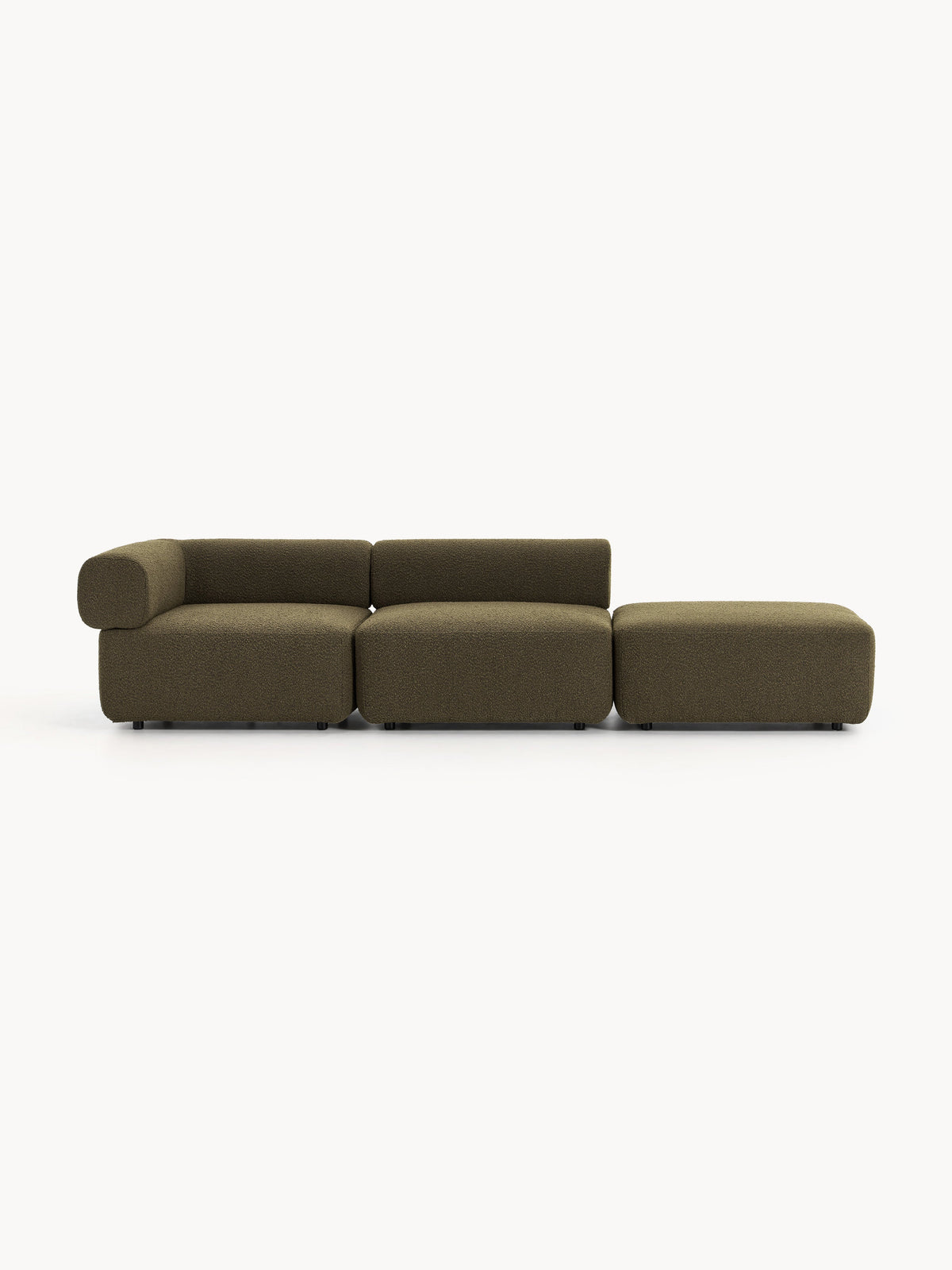 Simpales Anton Bouclé Ottoman, Modular