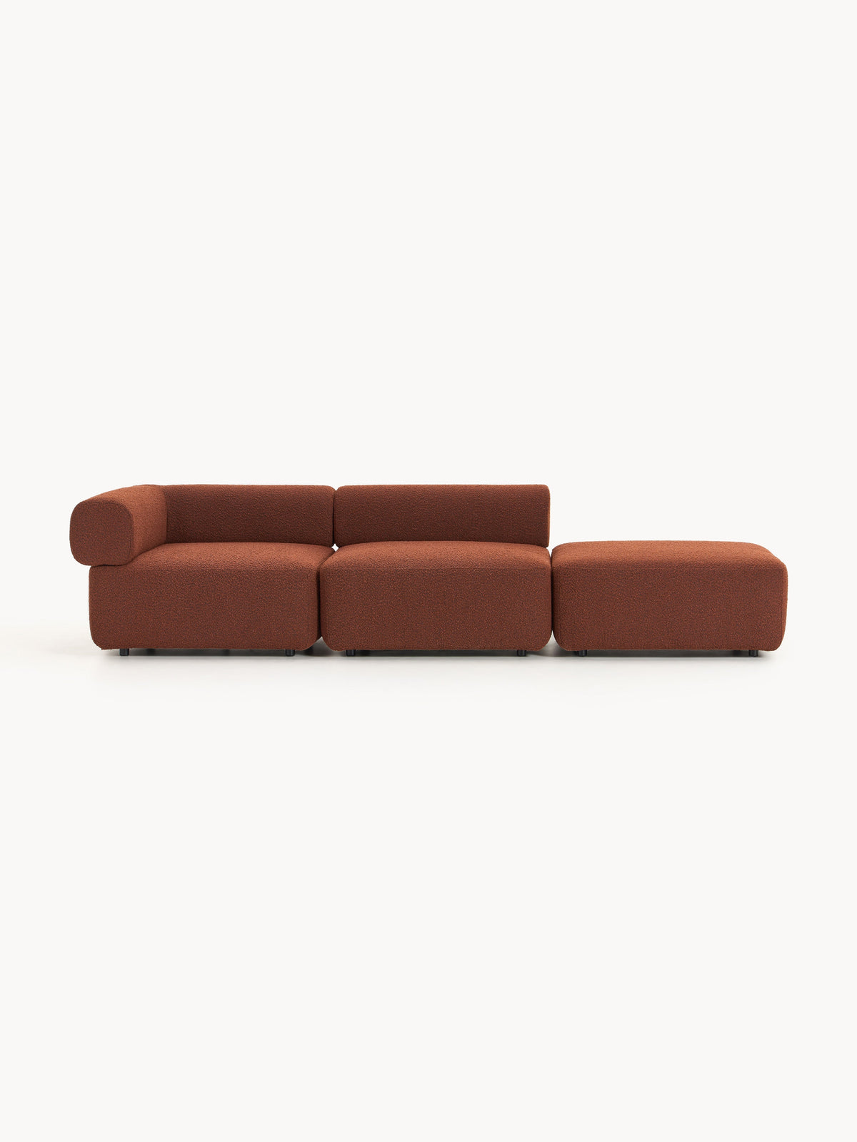Simpales Anton Bouclé Ottoman, Modular