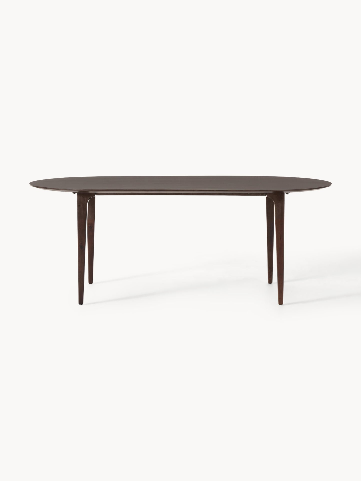 Simpales Archie Oval Dining Table, Mango Wood, 200 x 100 cm