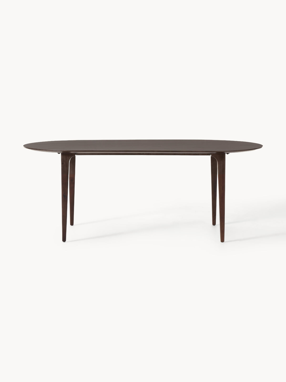 Simpales Archie Oval Dining Table, Mango Wood, 200 x 100 cm
