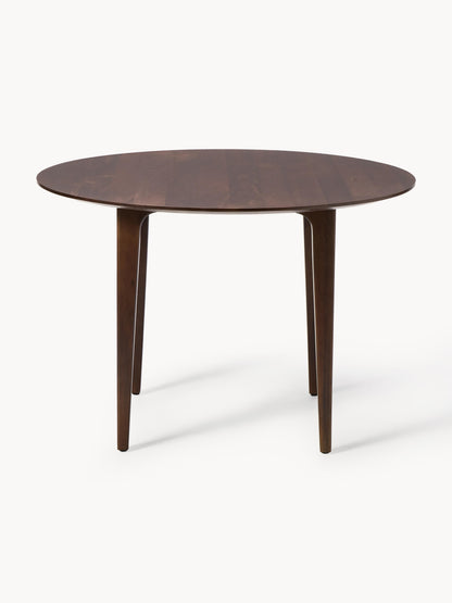 Simpales Archie Round Dining Table, Mango Wood, Ø 110 cm
