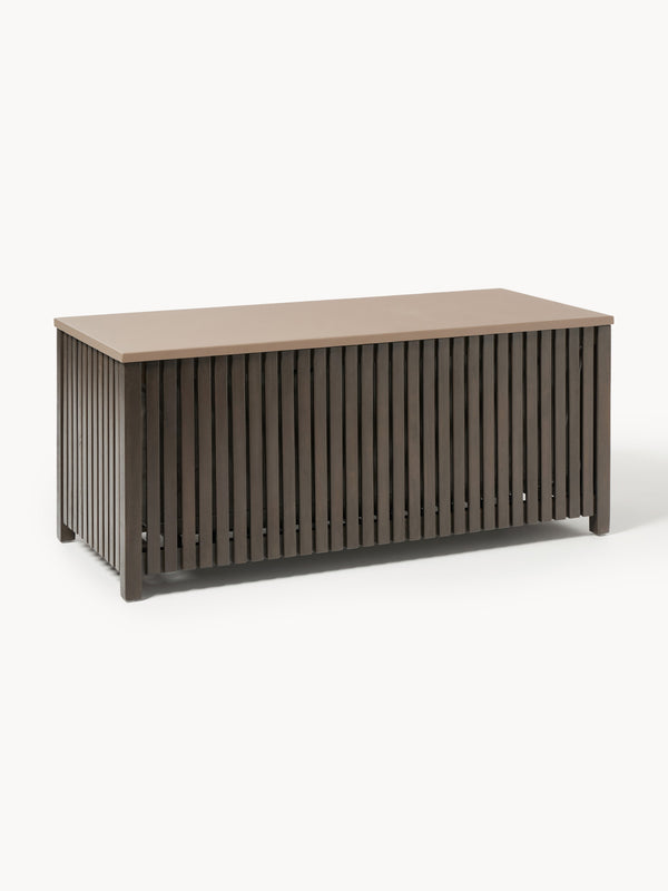 Simpales Arkin Garden Storage Box with Insert in Acacia Wood, W 129 cm