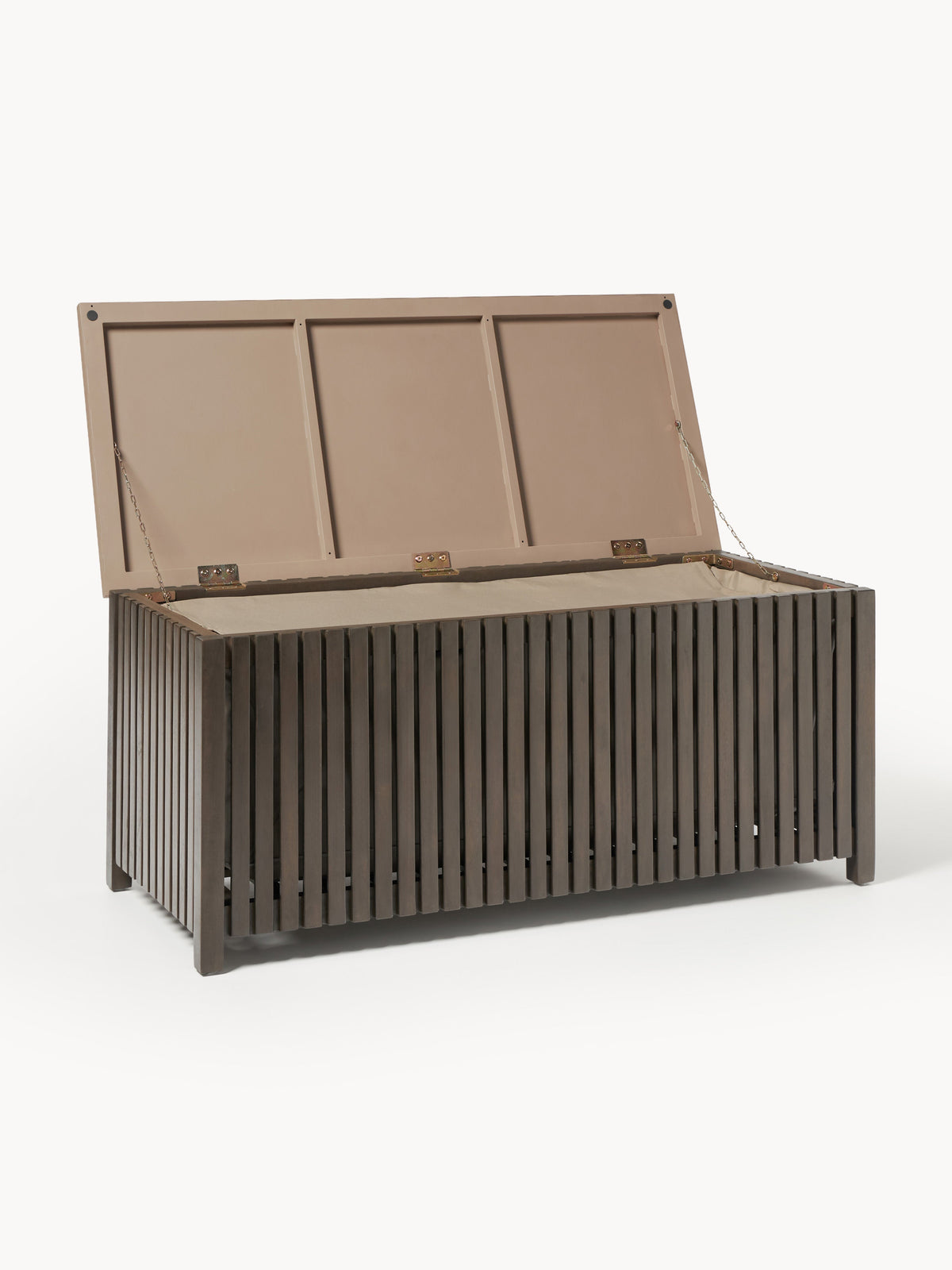 Simpales Arkin Garden Storage Box with Insert in Acacia Wood, W 129 cm