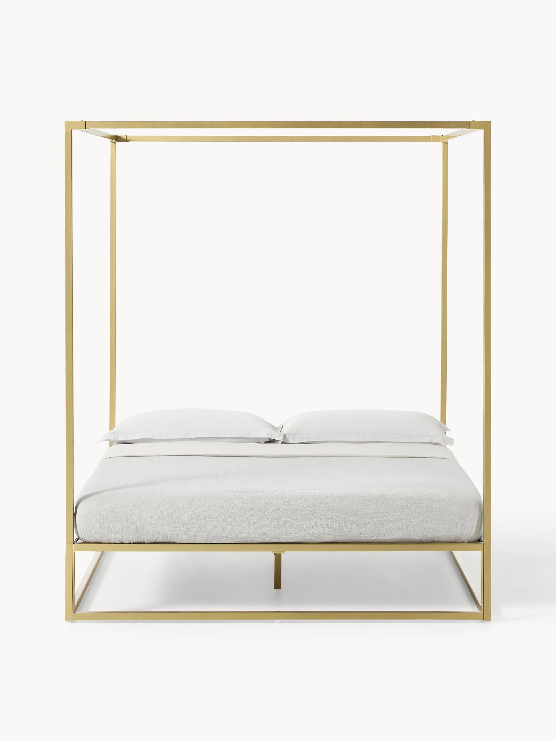 Simpales Belle Four-Poster Bed, Metal