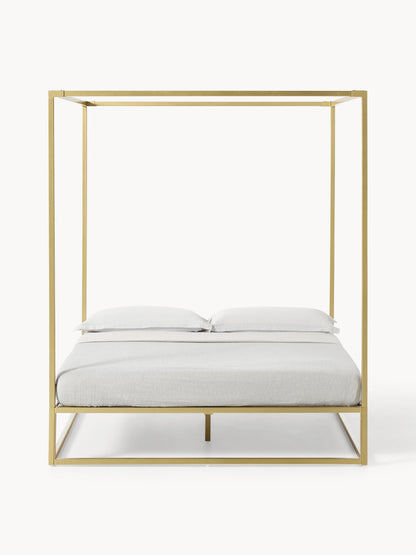 Simpales Belle Four-Poster Bed, Metal