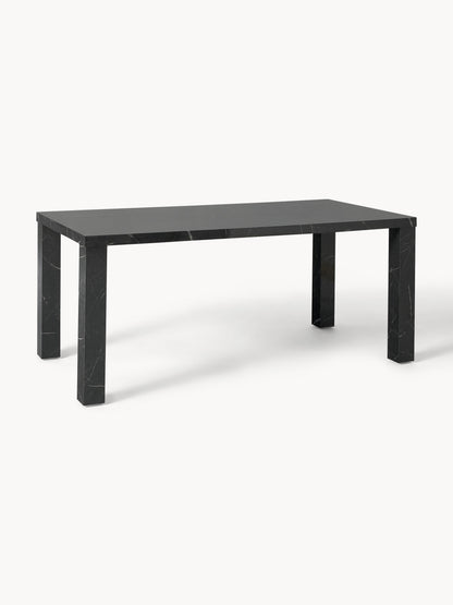 Simpales Carl Dining Table with Marble Look, 180 x 90 cm
