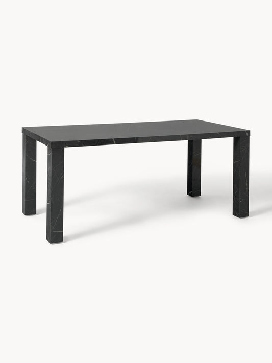 Simpales Carl Dining Table with Marble Look, 180 x 90 cm