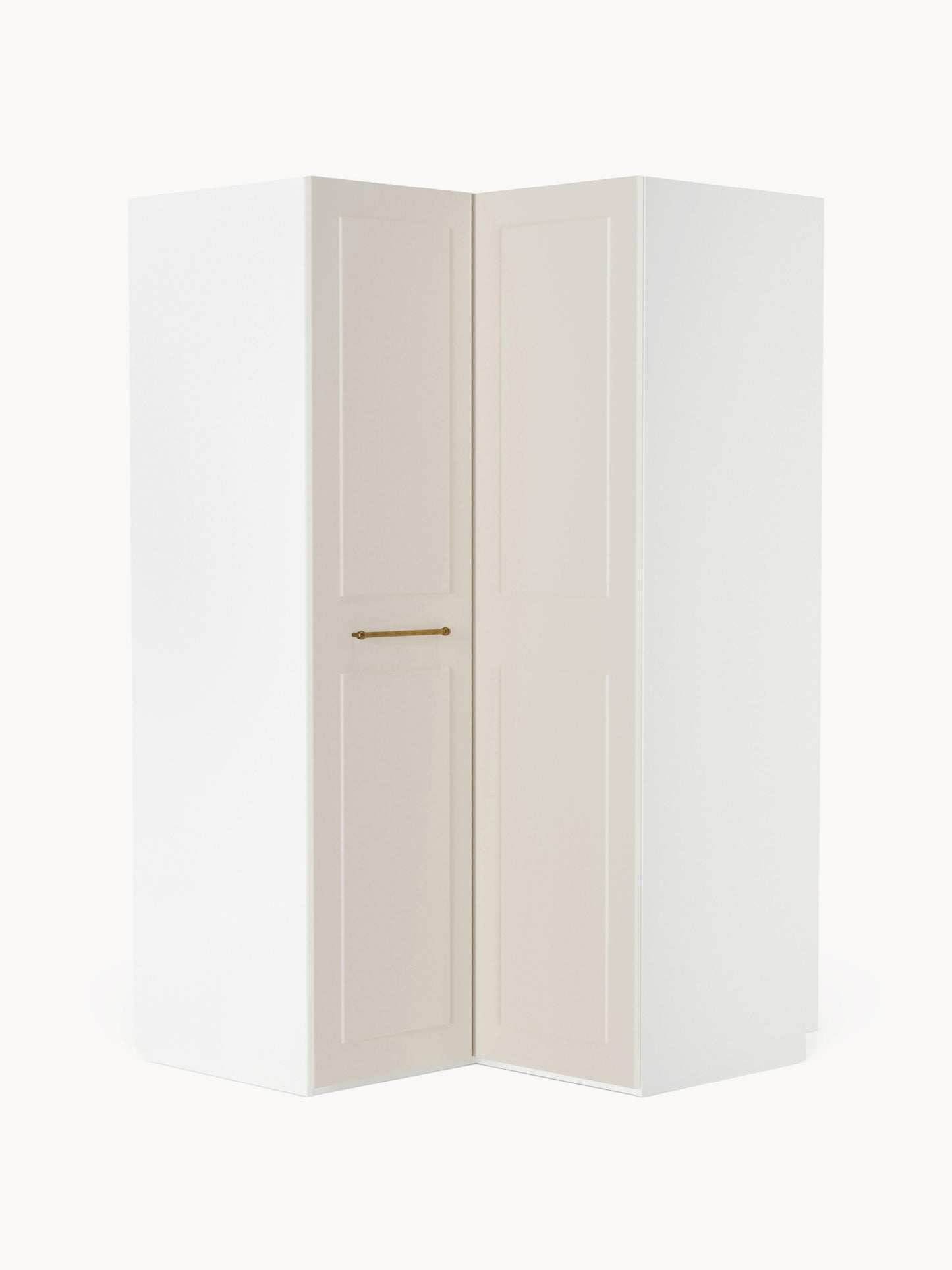 Simpales Charlotte Modular Wardrobe for Corners, 115 cm Wide