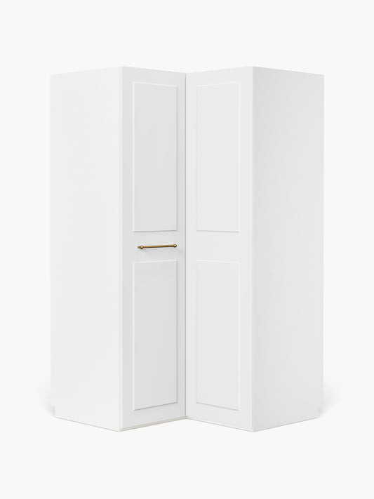 Simpales Charlotte Modular Wardrobe for Corners, 115 cm Wide