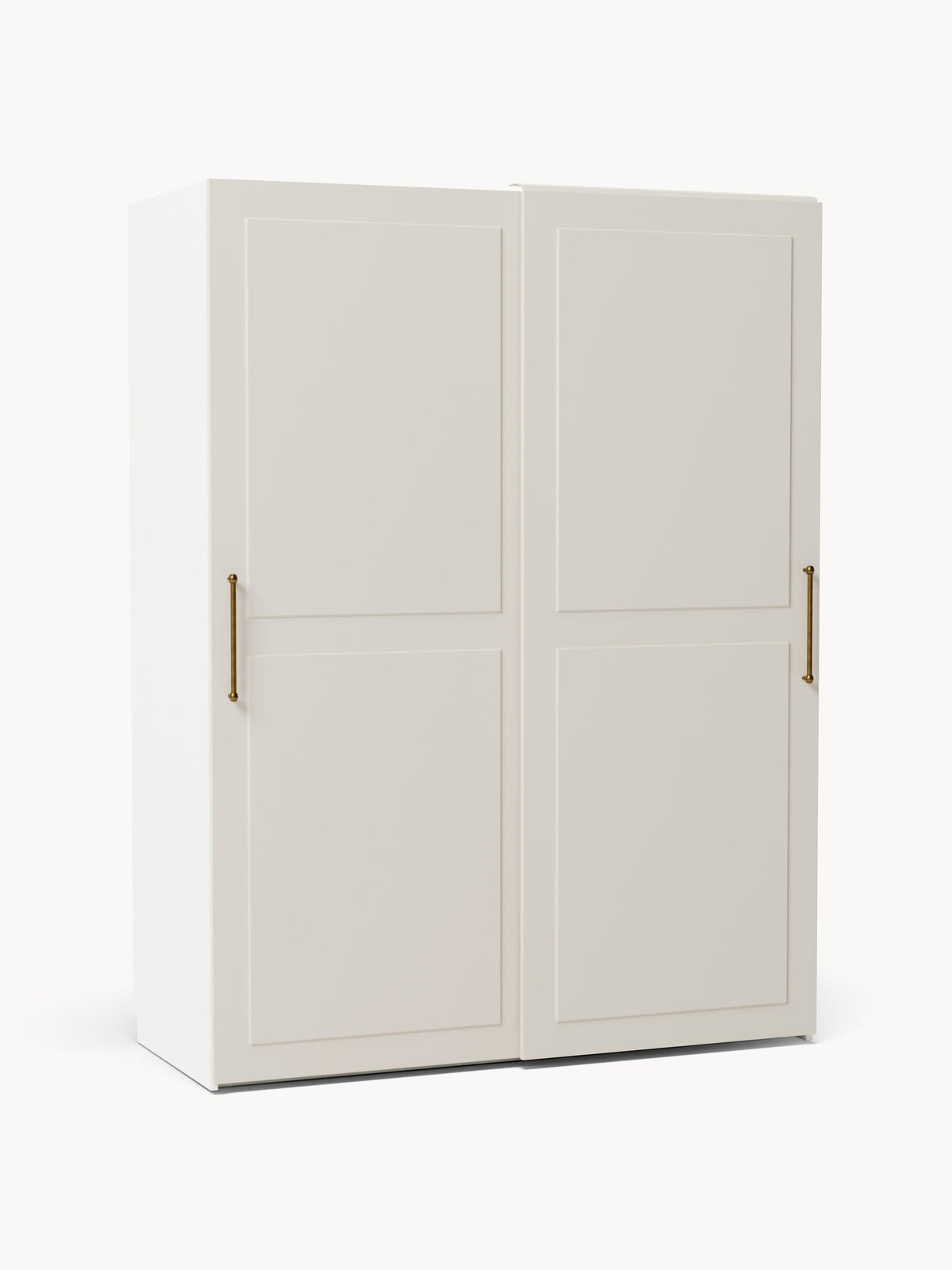 Simpales Charlotte Modular Wardrobe, Sliding-Door, 150 cm Wide, in Various Sizes