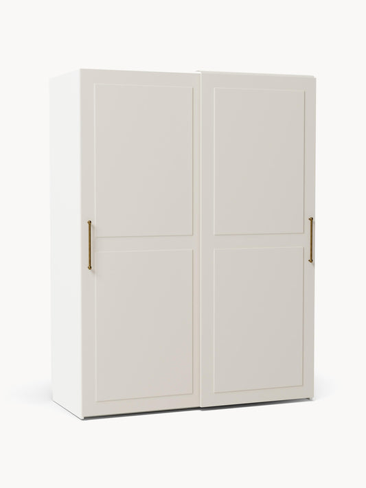 Simpales Charlotte Modular Wardrobe, Sliding-Door, 150 cm Wide, in Various Sizes