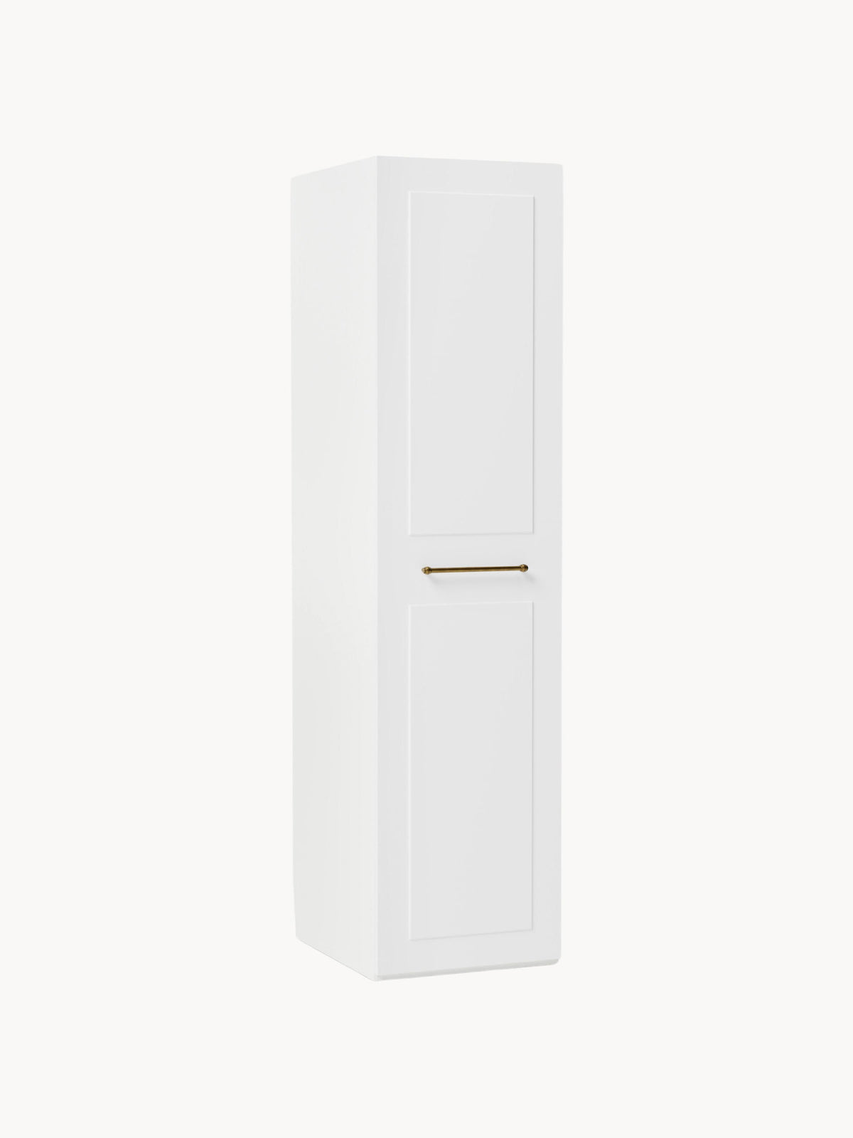 Simpales Charlotte Modular Wardrobe with Hinged Doors, 50 cm Wide, in Various Sizes