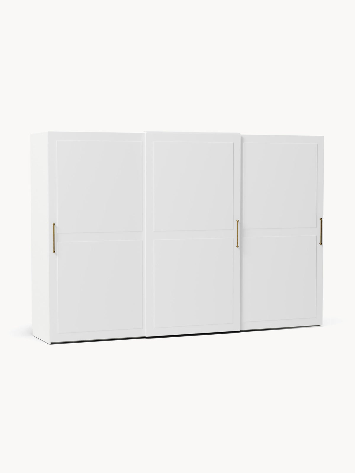 Simpales Charlotte Modular Wardrobe with Sliding Doors, 300 cm Wide, in Various Sizes
