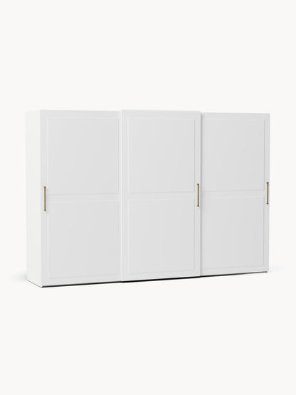 Simpales Charlotte Modular Wardrobe with Sliding Doors, 300 cm Wide, in Various Sizes