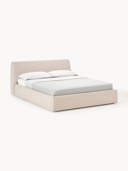 Simpales Cloud Bed with Storage, Upholstered