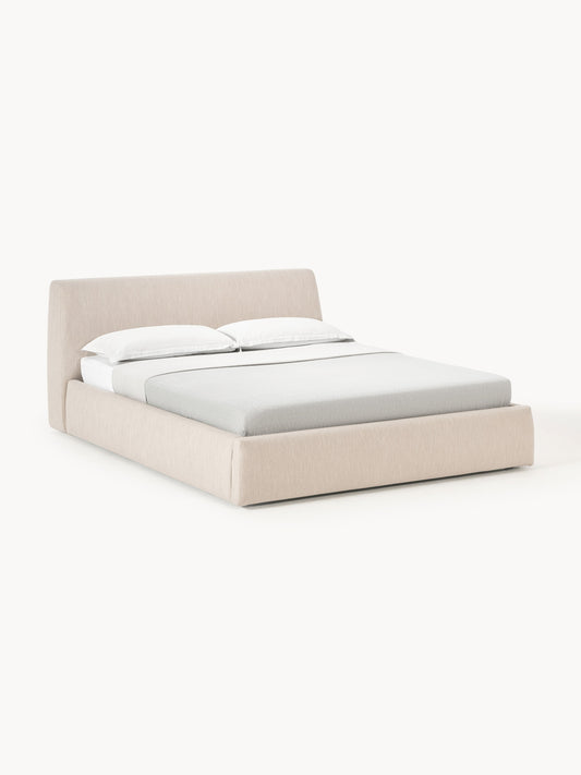 Simpales Cloud Bed with Storage, Upholstered